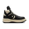 Rick Owens DRKSHDW x Converse TURBOWPN alla Moda Mid-Top Vintage Scarpe da Basket Unisex Nero & Bianco