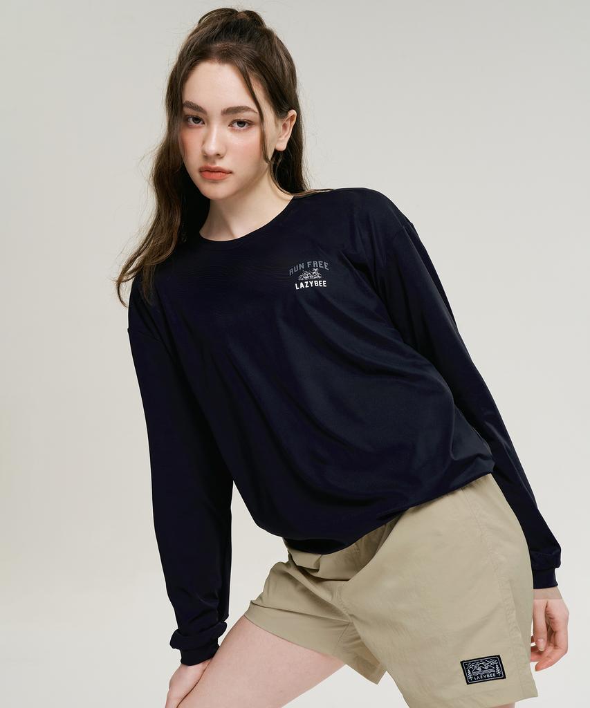 Leijibi Airfresh String Top Oversized W Long Sleeve Rash Guard (4 Colors)