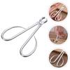 3pcs Stainless Steel Pine Nuts Clip Nut Opener Cracking Tool Portable Nut Opener for Household Nut Cracking Convenient