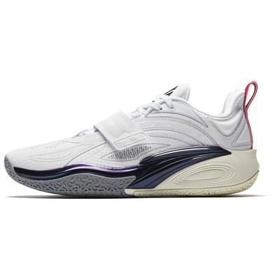KAI 1 Cushioning, Wear Resistant Low Top Midfoot Carbon Plate Basketball Shoes Men's White Black Red 112531110SF-5