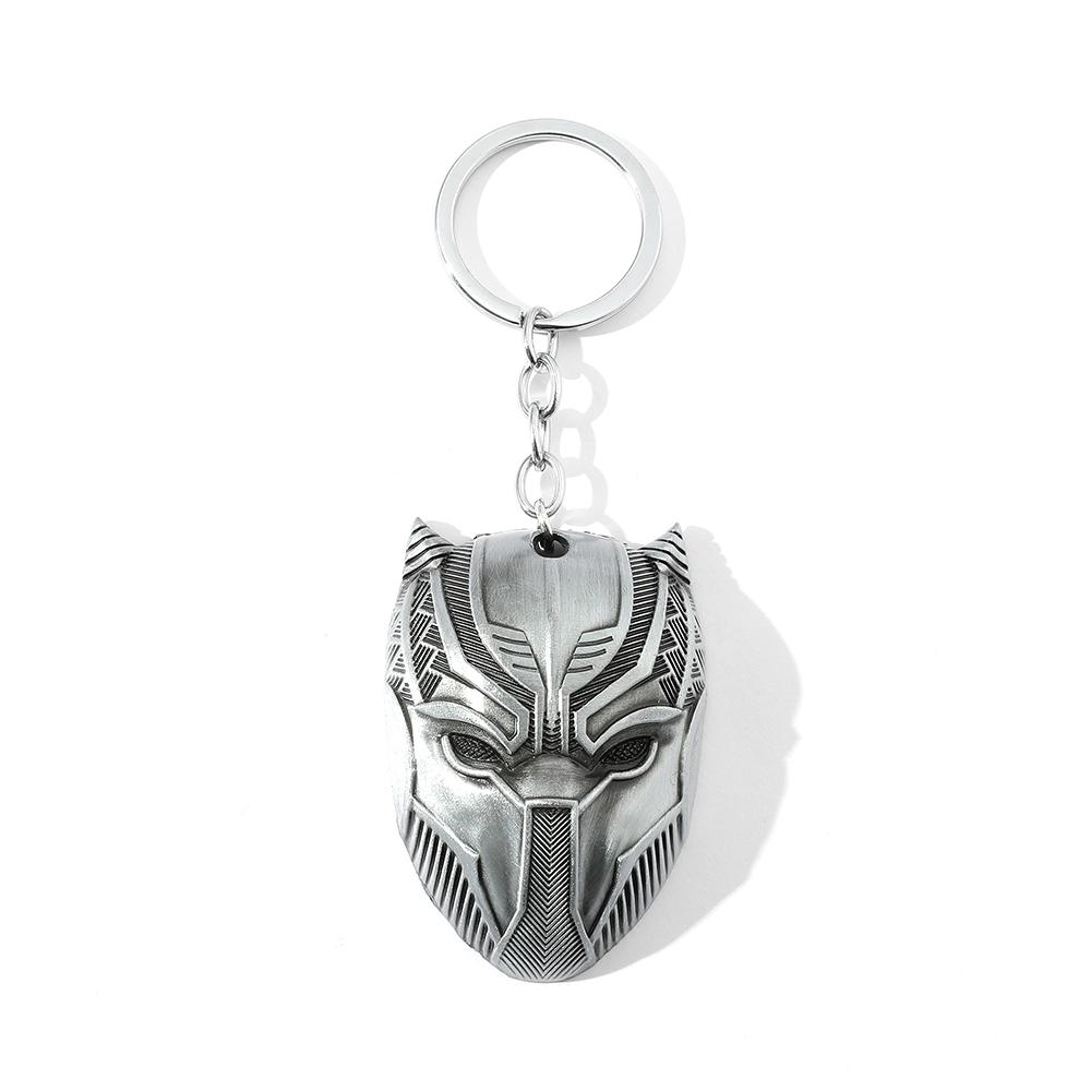 Superhero Metal Keychain Bag Avengers Pendant Thor Hammer Deadpool Spiderman Iron Man Captain America Keyrings for Carry Mini Lightweight Portable