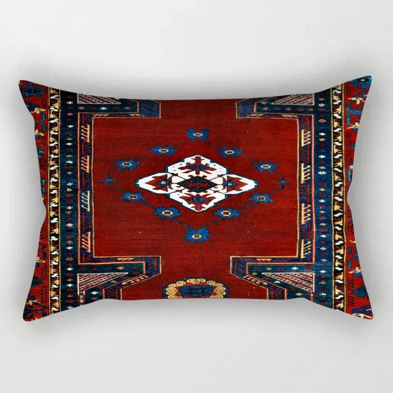 Vintage Ethnic Pattern Pillowcase Decor Sofa Bed Home  Rectangular  Mandala Cushion Cover