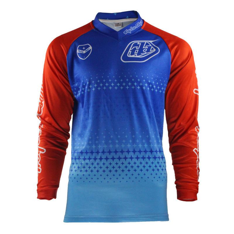 , off-road racing clothes, European and American sizes, loose version, long-sleeved T-shirt, quick-drying top, versatile and handsome