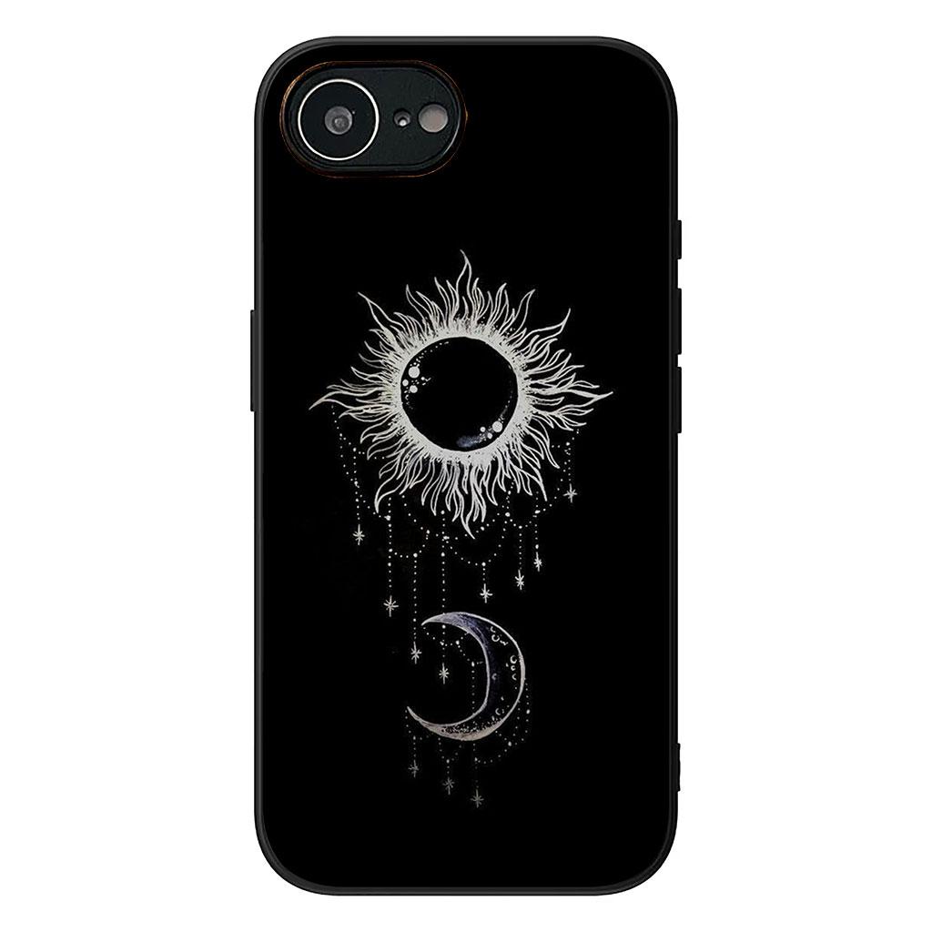 Cover for Apple iPhone 16 15 14 Plus 13 12 Mini 17 Pro Max + ProMax 16E Air 16+ 15+ Coque Phone Case Moon Stars Astronaut Sky