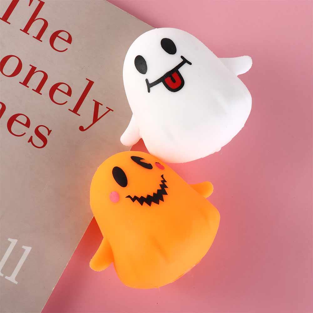 Skull Glowing Ghost Pinch Ball Glowing Slow Rising Squeeze Ghost  Children Toys