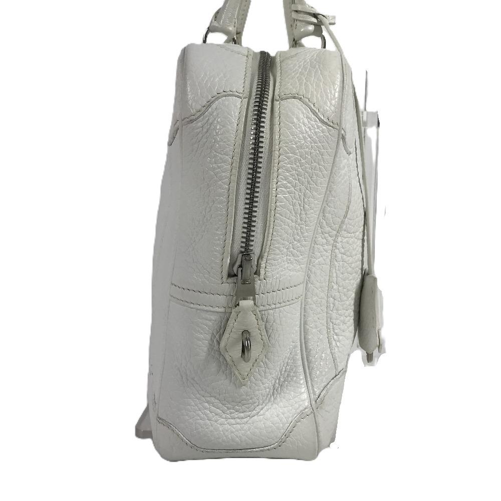 HERMES Box Bag Omnibus PM BOX Hand Bag Taurillon Clemence White