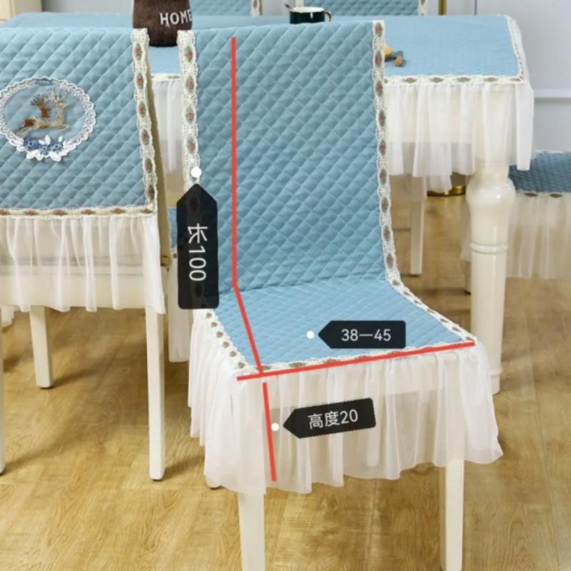 Capas para cadeiras de mesa de jantar retangulares mais vendidas, azul moderno, minimalista, capa de uma peça, capa para cadeira, pano universal para cadeira de jantar