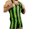High Stretch One-piece Athletic Suit Wrestling Weightlifting Gymnastics Fitness Training