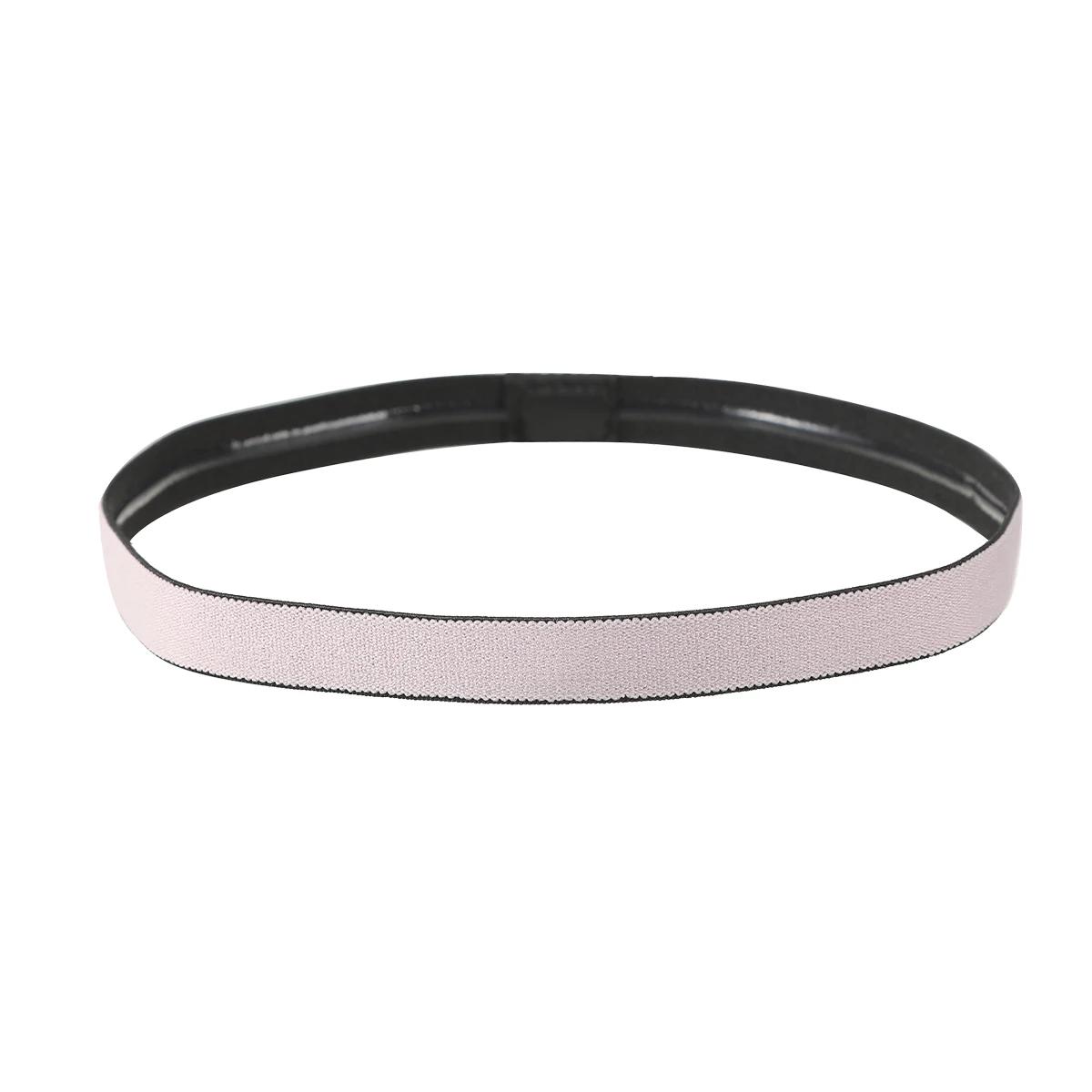 

High Elasticity Non-slip Silicone Sports Antiperspirant Hair Band Yoga Fitness Sweatband Thin Section Sports Headband Hair Bands фіолетовий