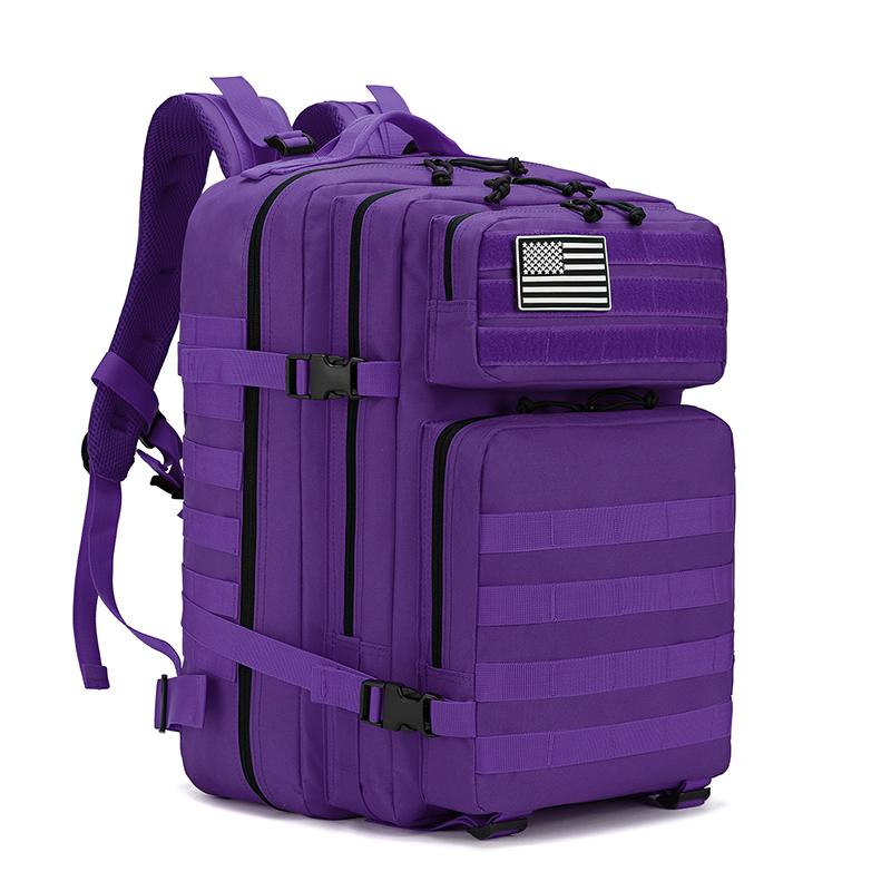45L Hiking Travel Backpack for Men Women Tactical Camouflage Backpacks Large Outdoor Camping Adventure Multifunctional Bag