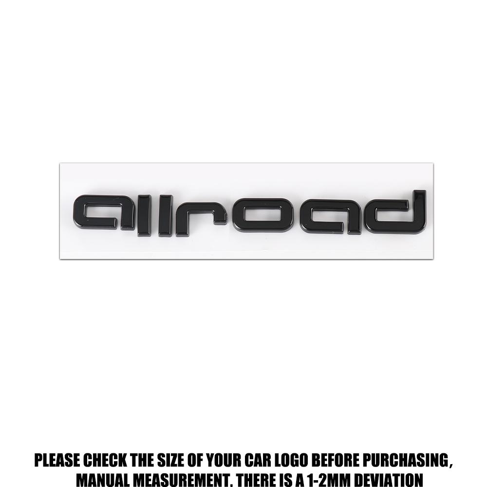 

Наклейка с эмблемой из ABS-буквы, наклейка на кузов автомобиля, на задний багажник, наклейки, аксессуары для автодекора для A4 B8 B6 B7 B9 TT 13cm чёрный