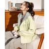 ET BOITE Women's Fashionable Hooded Short Casual Jacket