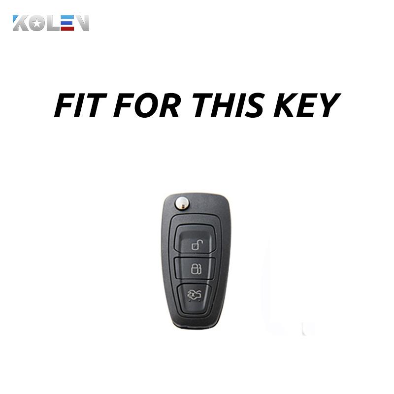 Soft Tpu Car Remote Key Case Cover For Ford Focus 2 3 Mk2 Mk3 Fiesta Mondeo Kuga Ecosport Ranger Auto Key Protect Holder Shell