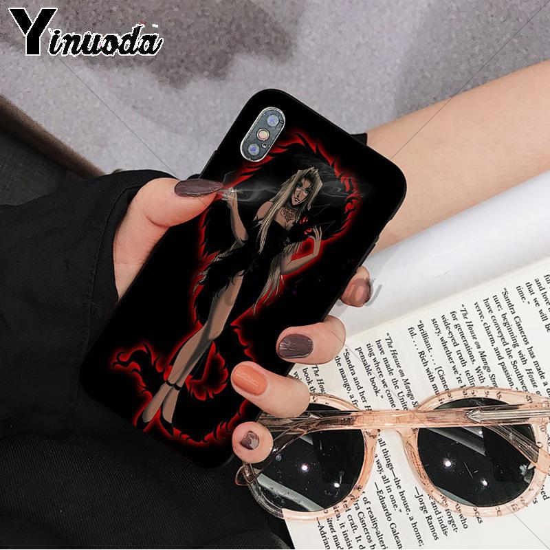 Anime Hellsing Alucard Fan Ultrathin Novelty Fundas Phone Case Cover for Apple iPhone 8 7 6 6S Plus X XS MAX 5 5S SE XR