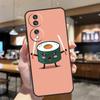 Japanese Sushi Food Case For Honor Magic 7 5 6 8 Lite Honor 400 200 Pro 50 70 90 X8c X9a X9b X9c X9d Win RT Cover