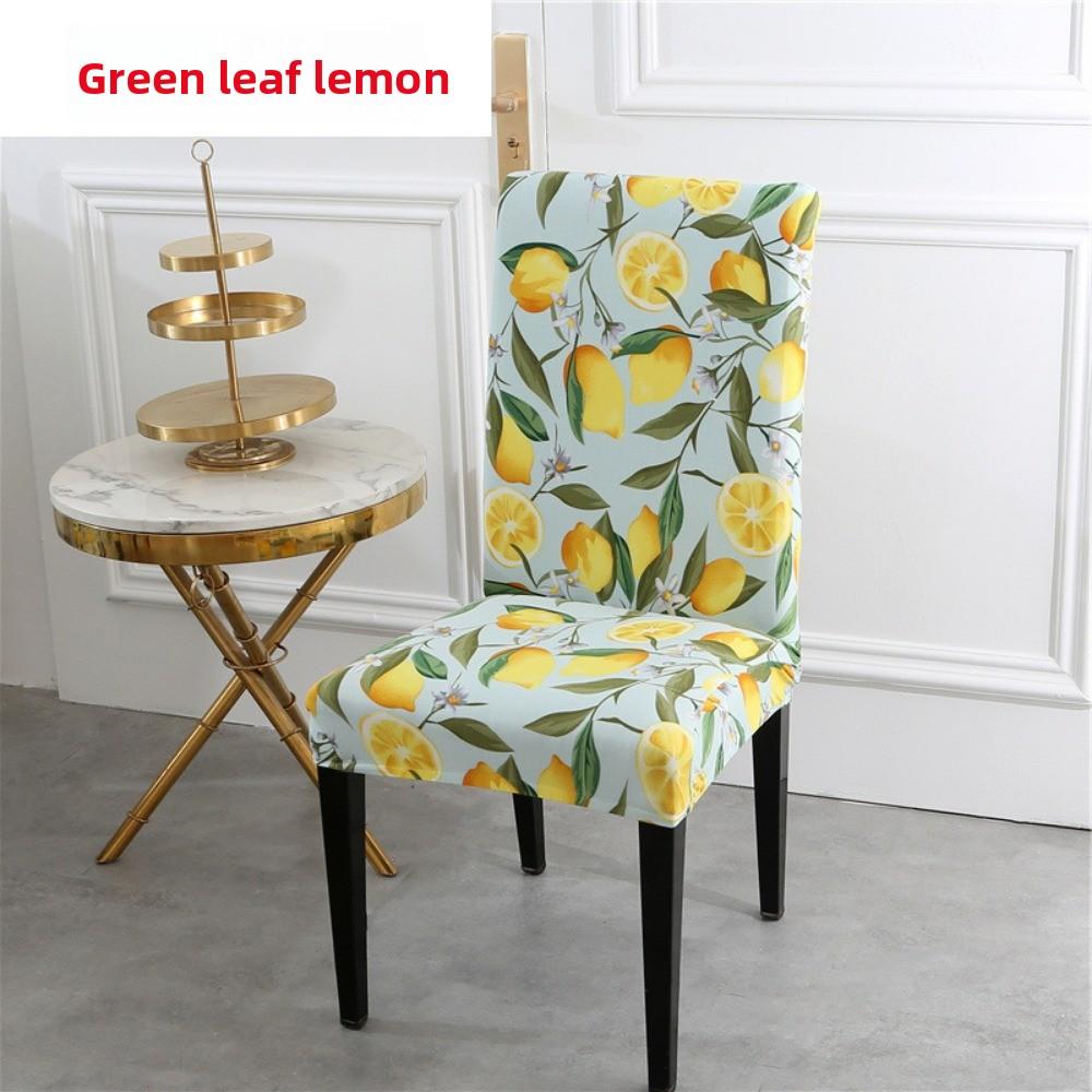 Stretchable Dining Table Chair Cover Christmas Elastic Office Chair Slipcover Simple Seat Cover