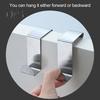 4Pcs Door Back Hooks Rustproof Anti-deform Strong Load-Bearing Coat Towel Organizer Cabinet Hanger Hooks