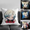 1pc Cute M-Michael Kaiser Pillow Case Square Bedroom Sofa Leisure Comfort Cushion Car Living Room Home Decoration