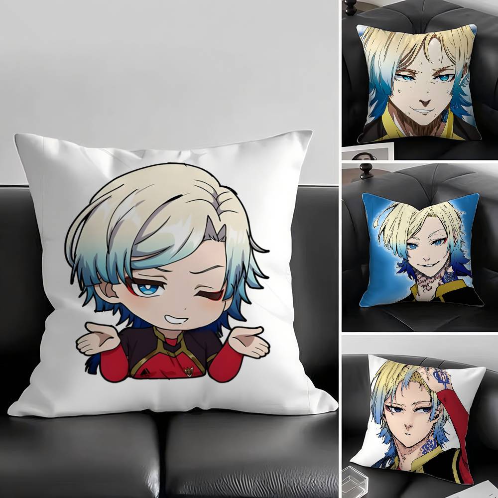 1pc Cute M-Michael Kaiser Pillow Case Square Bedroom Sofa Leisure Comfort Cushion Car Living Room Home Decoration