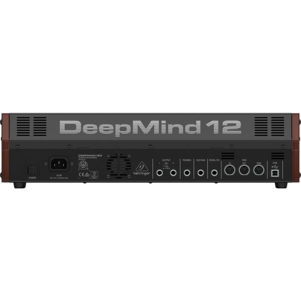 Behringer Analog 12 Voice Polyphonic Desktop Synthesizer DEEPMIND 12D