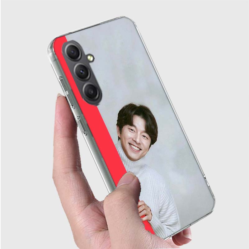 Gong Yoo Phone Case for Samsung A16 A26 A36 A56 A17 A37 A57 A07 A06 A02S A03 A04S A05S Galaxy Note 20 10 A50S A71 A51 A31 A30 A2