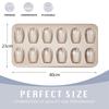 1PC 12 Shell Shape Baking Madeleine Pans Heavy Duty Cake Mold Nonstick Cookie Cake Pan for Oven