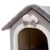 Dog Bed House Removable Cushion Anti Slip Bottom for Small Medium Large Dogs Cat Indoor Cats