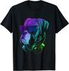 Colorful DJ Boxer Dog Funny T-Shirt Classic T-shirt
