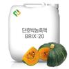 Sweet pumpkin concentrate 20 Brix 20 kg 1 pc