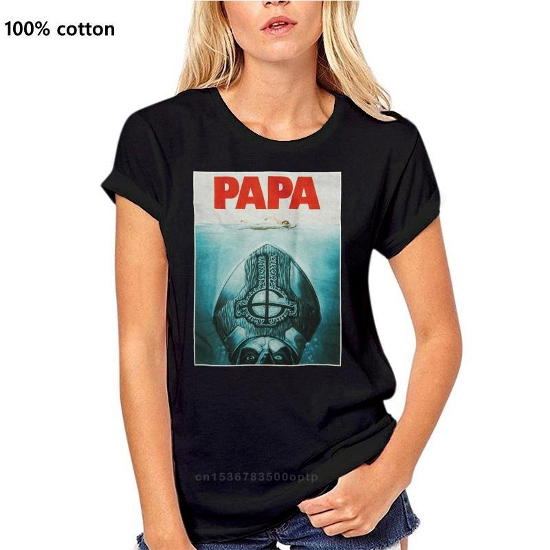Authentic GHOST Band Papa Emeritus II Jaws Logo T-Shirt S-2XL