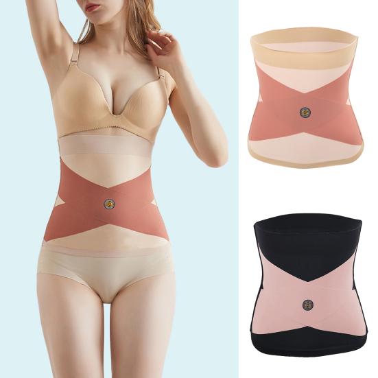 Women Belly Belt Support Strap Sleeveless Corset Waist Slimming Belt Adjustable Abdominal Control Training Band for Daily Wear Running And Dates