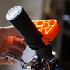 Bicycle Mount with Compact Design and 34mm Clamp for Most Handlebar Sizes