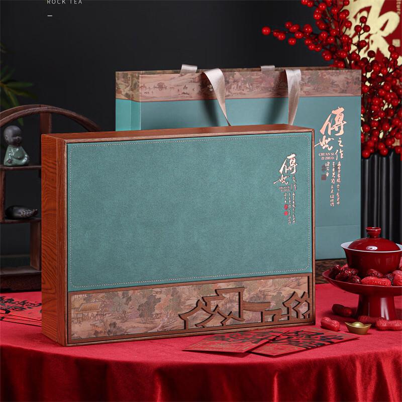 LISM Пустая жестяная подарочная коробка для чая на Праздник середины осени