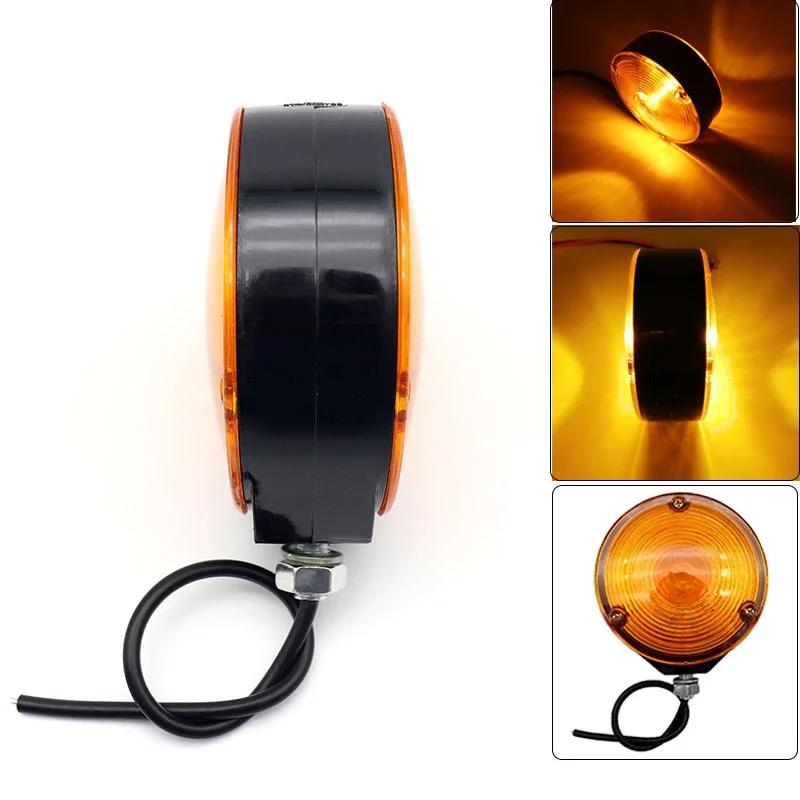 Universal Double Face Light Car Bulb Side Marker Light signal Lamp for 12V / 24V Automobiles Truck Trailer Lorry Car Accessories