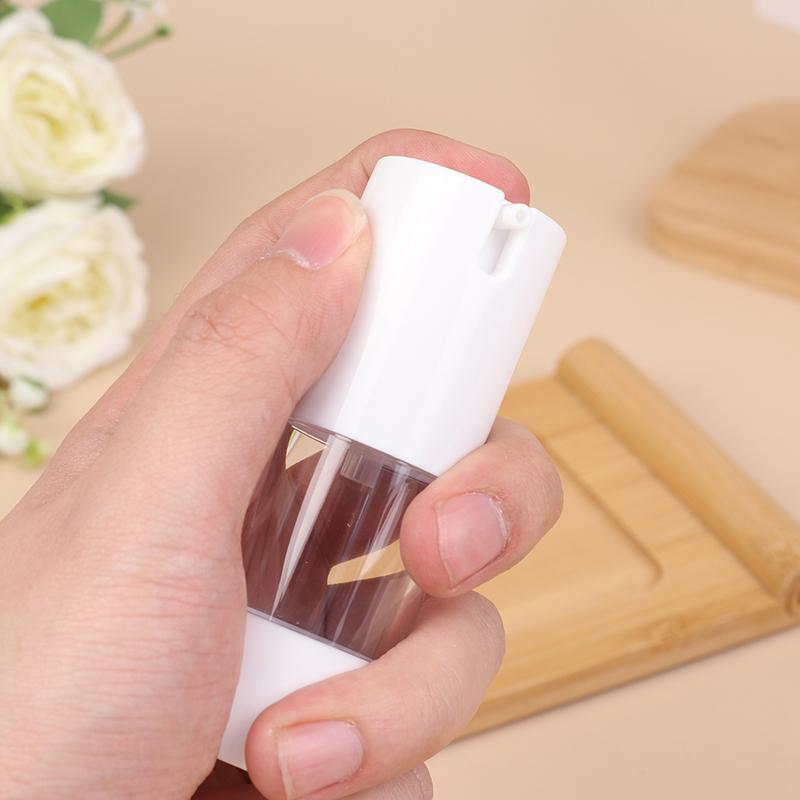 1Pcs 15/30/50ml Luxury Refillable Airless Pump Bottles Portable Vacuum Cosmetic Containers for Lotion Treatment and Travel Use