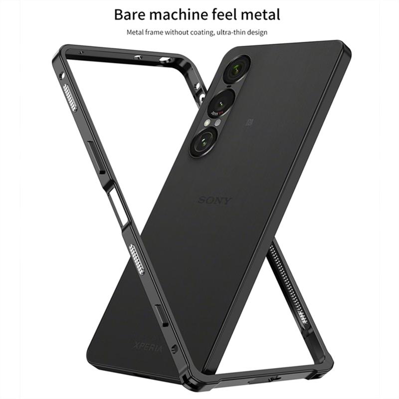 Kühlmedium Rahmen Hülle Für Sony Xperia 1 VII 1 VI 5G Aluminiumlegierung Metallrand Handyhülle