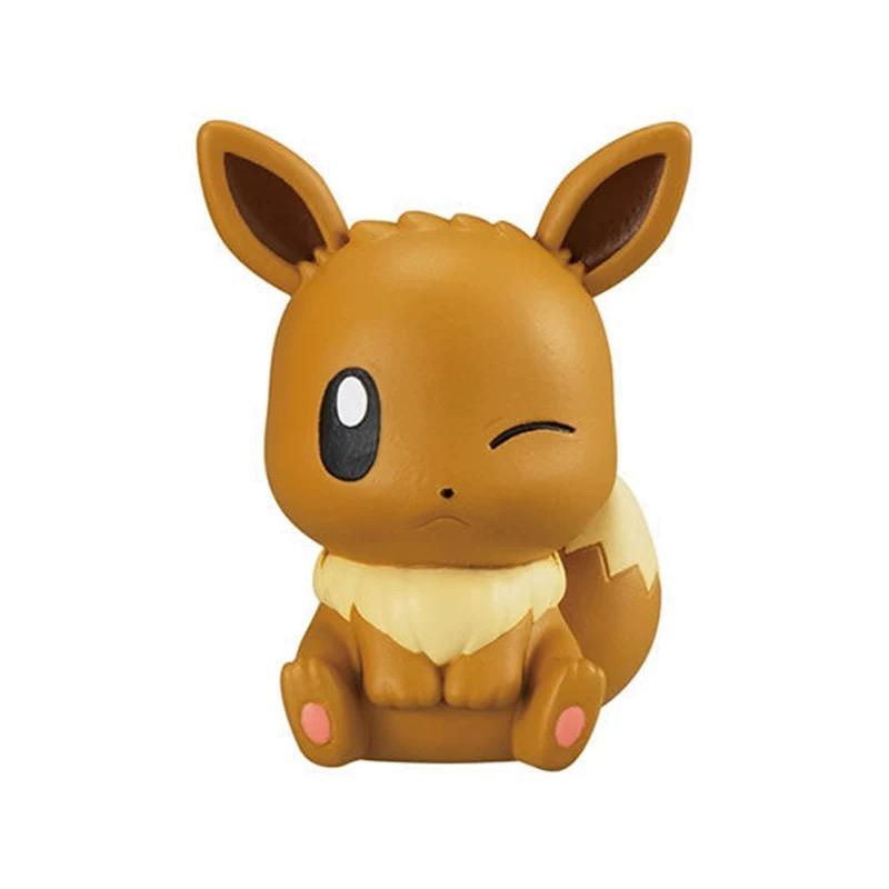 Genuine Gacha Scale Model The Little Adventure Series Eeveelution Espeon Flareon Vaporeon Action Figure Toys