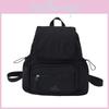 Nylon Casual Solid Color Backpack With Laptop Compartment For Men And Women