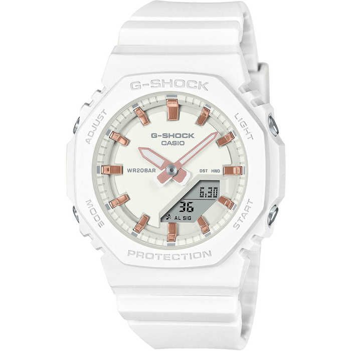 Montre - G-SHOCK - GMA-P2100M-7AER - Résine Blanc - Étanchéité 20 ATM - Analogique