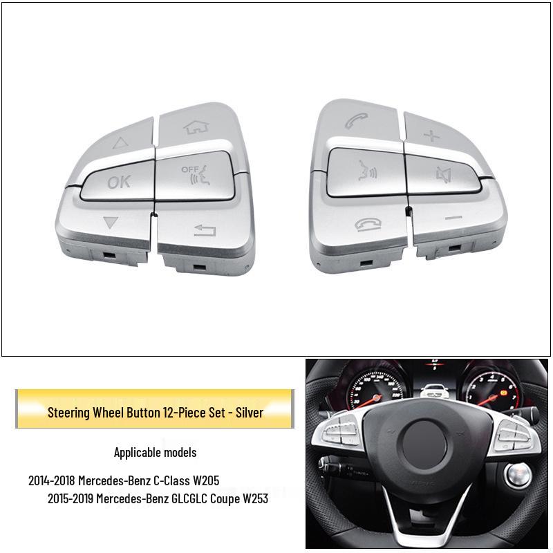 Mercedes-Benz C-Klasse/GLC-Klasse C180/C200/GLC260/W205 Multifunktionslenkradtasten