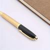 High quality rotary 1.0mm metal ballpoint pen, daily writing signature pen (black ink)
