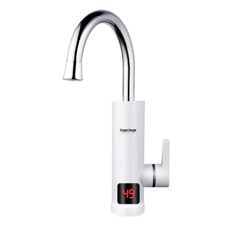 Instant Heating Stainless Steel Electric Faucet for Kitchen & Bathroom