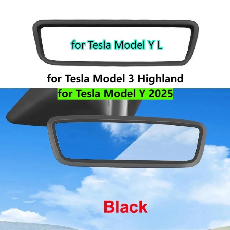 For Tesla Model Y L 2026 Accessories Center Console Wireless Charging Pad Mat Screen Rearview Mirror Protector Frame Model YL