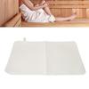 Tapis de sauna en feutre absorbant l'eau, doux et confortable, coussin de bain en feutre pour salle de bain