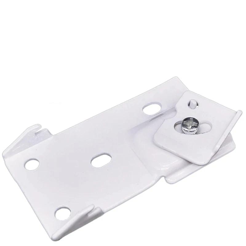 Curtain Rail Metal Accessories Install Corner Code Bracket Fixed Connector Household Hardware Accessories Window Parts Tool