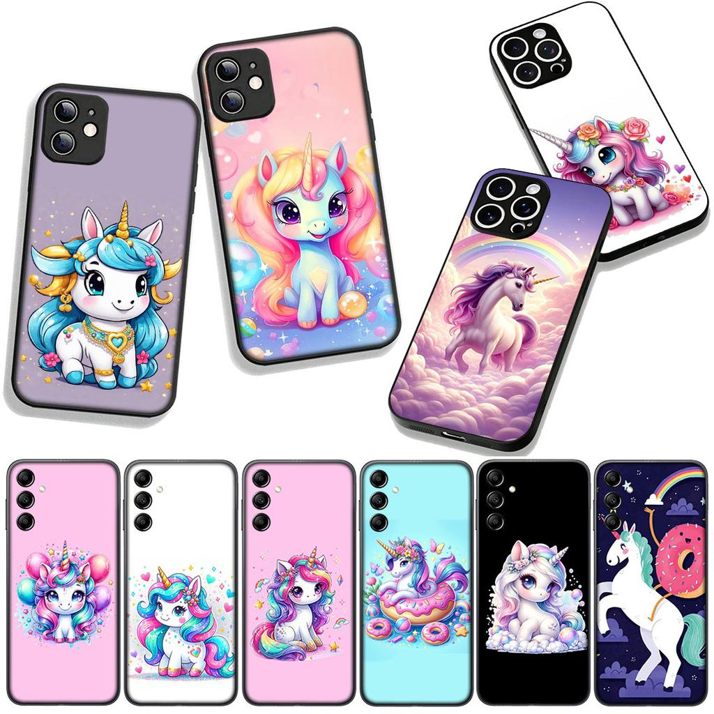Handyhülle Cartoon Einhorn Pferd Hülle für Xiaomi Poco F7 F6 F8 Ultra F5 X7 X6 X5 X3 NFC M7 M6 Pro C85 C75 C65 C71 C61 Hülle