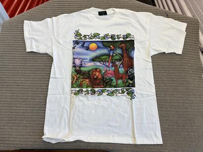 Vintage Chapman Graphics Shirt Mens XL Nature Wildlife Animal Jungle Art 90s USA Unisex T-Shirt