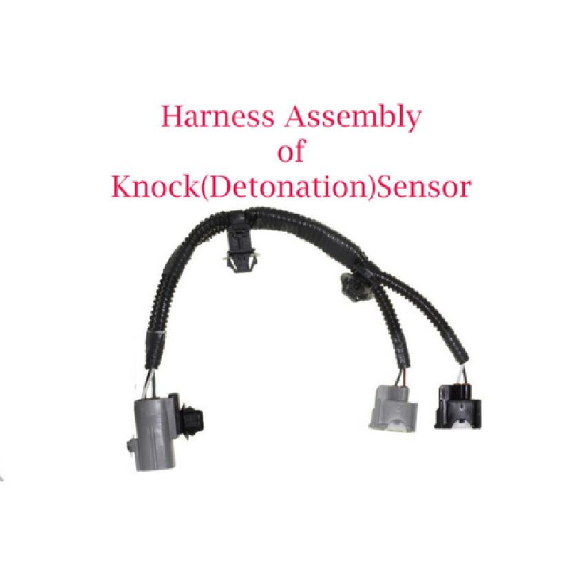 2 Knock Detonation Sensor W/Connector Assy Fits Lexus 2007-2017 Toyota 2005-2017