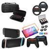 Switch 2 Carrying Case Screen Protector and Case kit Accessories Bundle for Nintendo Switch 2 Protective Case Steering Wheel