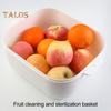 Meat Thawing Tray Draining Basket Food Thawing PE Material Useful Meat Steak Home Kitchen Freeze Thaw Tray Kitchen Accessories